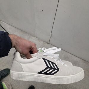 White and Black Men's Sneakers